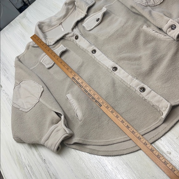 Free People Ruby Jacket Stone Color Button-Up Jacket Sz S - Picture 4 of 14